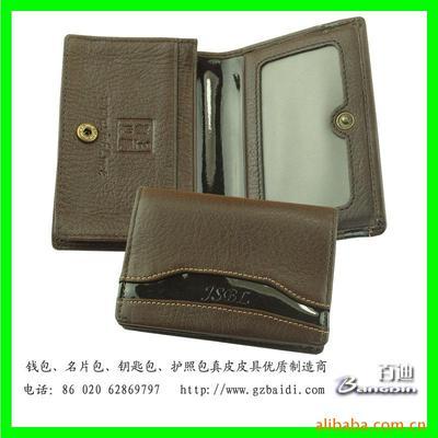 【广州百迪皮具厂专业生产皮质名片夹礼品套装】价格,厂家,图片,其他箱包,广州百迪皮具-