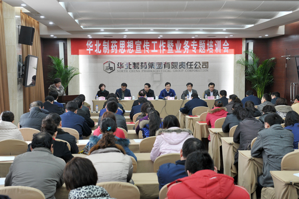 PA视讯·(中国区)真人官方网站制药召开思想宣传工作暨业务专题培训会<br />