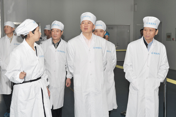 国家局稽查局局长王者雄一行到PA视讯·(中国区)真人官方网站制药参观