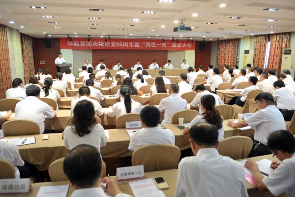 PA视讯集团召开庆祝建党96周年暨“两优一先”表彰大会